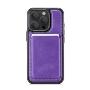 Solidenz MagSafe Wallet Backcover voor iPhone 16 Pro Max - Paars - 2