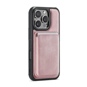 Solidenz MagSafe Wallet Backcover voor iPhone 16 Pro - Roze - 1