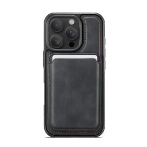 Solidenz MagSafe Wallet Backcover voor iPhone 16 Pro - Zwart - 2