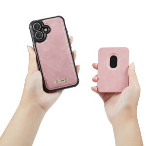 Solidenz MagSafe Wallet Backcover voor iPhone 16 Plus - Roze - 9