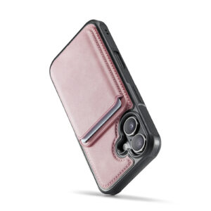 Solidenz MagSafe Wallet Backcover voor iPhone 16 Plus - Roze - 7