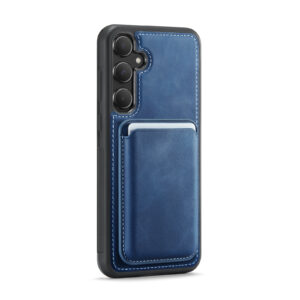 Solidenz Magnetisch Wallet Backcover voor Samsung Galaxy A35 - Blauw - 1