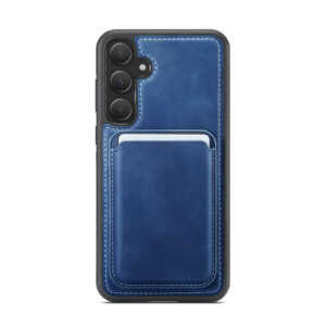 Solidenz Magnetisch Wallet Backcover voor Samsung Galaxy A35 - Blauw - 2