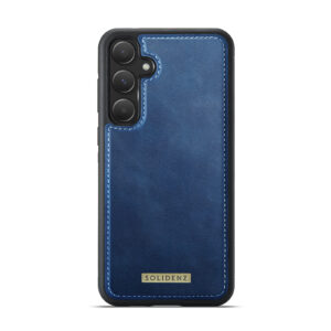 Solidenz Magnetisch Wallet Backcover voor Samsung Galaxy A35 - Blauw - 4