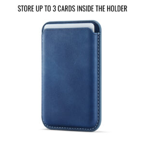 Solidenz Magnetisch Wallet Backcover voor Samsung Galaxy A35 - Blauw - 7