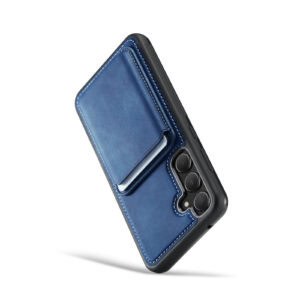 Solidenz Magnetisch Wallet Backcover voor Samsung Galaxy A35 - Blauw - 8