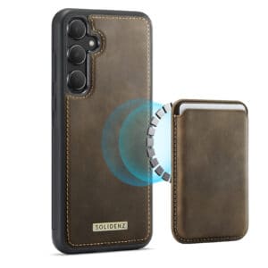 Solidenz Magnetisch Wallet Backcover voor Samsung Galaxy A56 - Bruin Main Image
