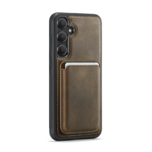 Solidenz Magnetisch Wallet Backcover voor Samsung Galaxy A56 - Bruin - 1