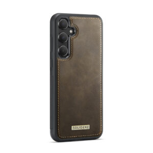 Solidenz Magnetisch Wallet Backcover voor Samsung Galaxy A56 - Bruin - 3