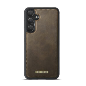 Solidenz Magnetisch Wallet Backcover voor Samsung Galaxy A56 - Bruin - 4