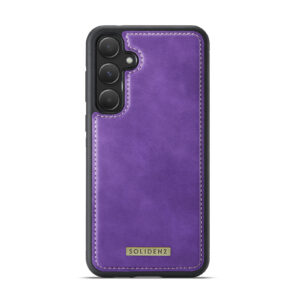 Solidenz Magnetisch Wallet Backcover voor Samsung Galaxy A56 - Paars - 4