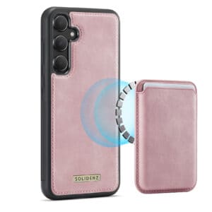 Solidenz Magnetisch Wallet Backcover voor Samsung Galaxy A56 - Roze Main Image