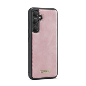 Solidenz Magnetisch Wallet Backcover voor Samsung Galaxy A56 - Roze - 3