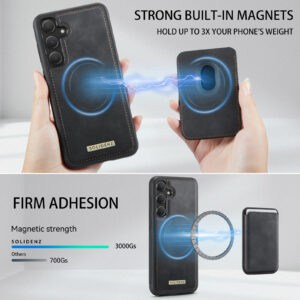Solidenz Magnetisch Wallet Backcover voor Samsung Galaxy A36 - Zwart - 6
