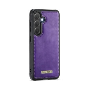 Solidenz MagSafe Wallet Backcover voor Samsung Galaxy S25 Plus - Paars - 3