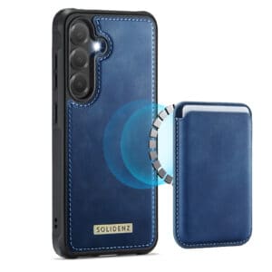 Solidenz Magnetisch Wallet Backcover voor Samsung Galaxy S24 FE - Blauw Main Image