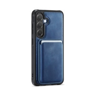 Solidenz Magnetisch Wallet Backcover voor Samsung Galaxy S24 FE - Blauw - 1
