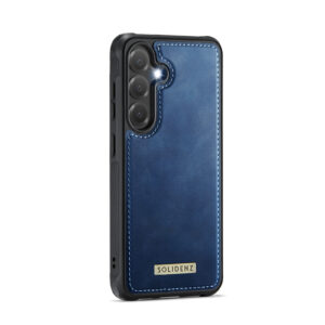 Solidenz Magnetisch Wallet Backcover voor Samsung Galaxy S24 FE - Blauw - 3