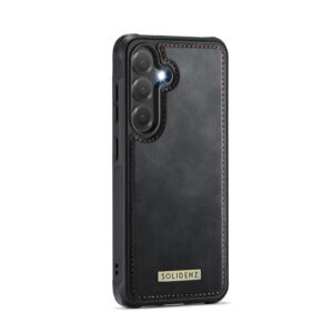 Solidenz MagSafe Wallet Backcover voor Samsung Galaxy S25 Plus - Zwart - 3