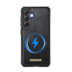 Solidenz MagSafe Wallet Backcover voor Samsung Galaxy S25 Plus - Zwart - 4