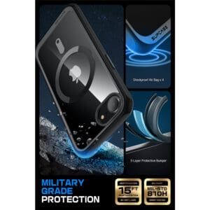 Supcase UB MagSafe iPhone 16e hoesje - Zwart - 4