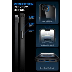 Supcase UB MagSafe iPhone 16e hoesje - Zwart - 7