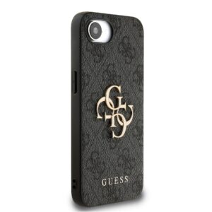 Guess Metal Logo iPhone 16e hoesje - Grijs - 3