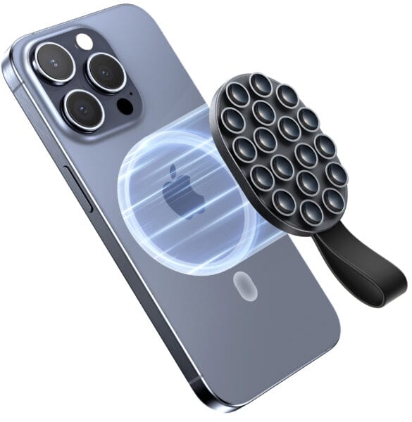 Joyroom Magnetische Zuignap Telefoonhouder voor universeel gebruik - Magsafe - Zwart