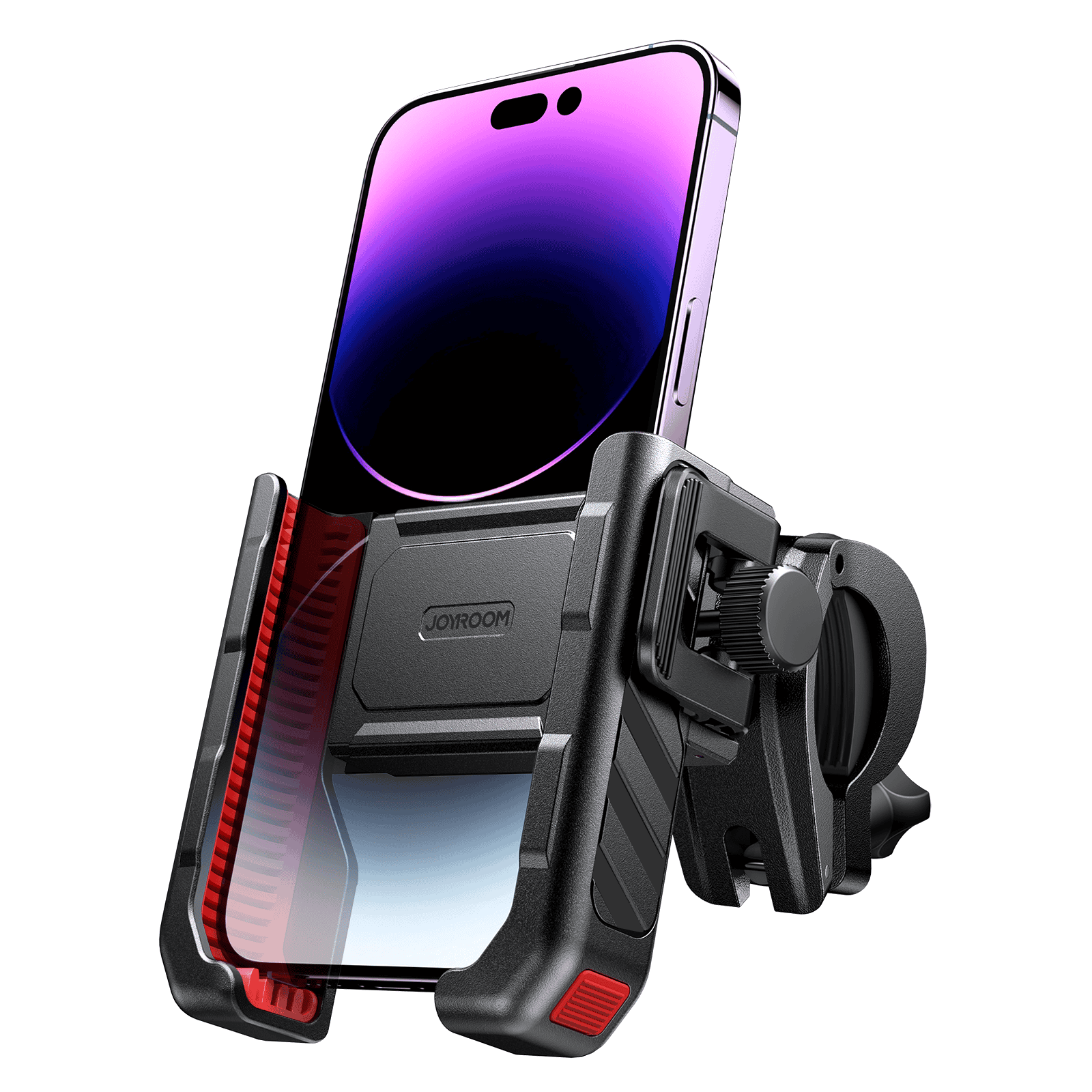 Joyroom Telefoonhouder voor aan het Fietsstuur - Zwart Main Image