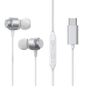 Joyroom Type-C In-Ear Oordopjes - Zilver Main Image