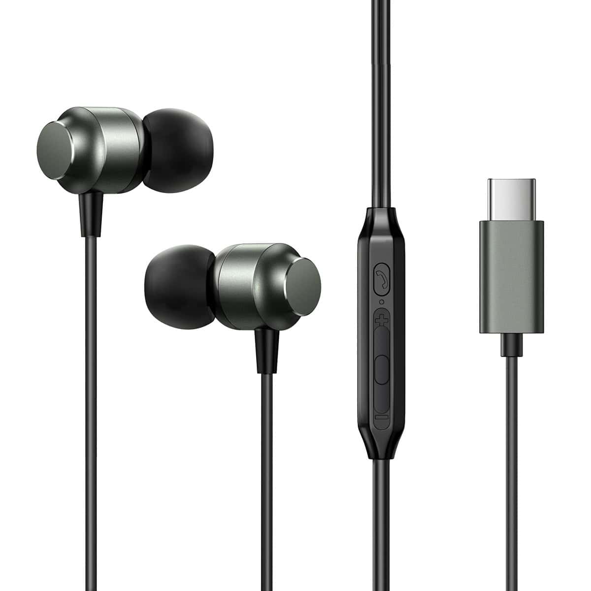 Joyroom Type-C In-Ear Oordopjes - Zwart Main Image