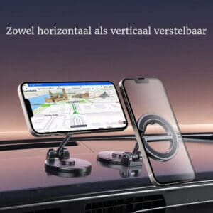 Solidenz compacte telefoonhouder met MagSafe - Houder voor op het Dashboard - 1