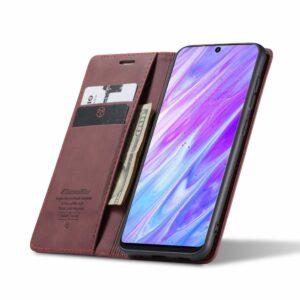 CaseMe Retro Bookcover Samsung Galaxy S20 Ultra - Paars