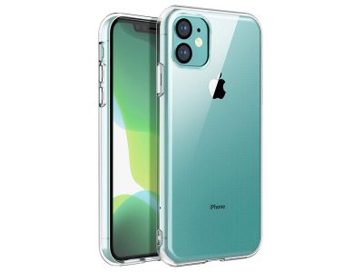 Transparant siliconen iPhone 11 hoesje