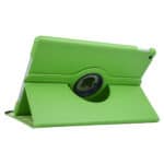 iPad 9/8/7 Hoes - 9e/8e/7e Generatie - 10.2 Inch - Case Cover Hoesje - Bookcase - 2021/2020/2019 - 360 Draaibaar - Roterend - Met Standaard - Groen - 3